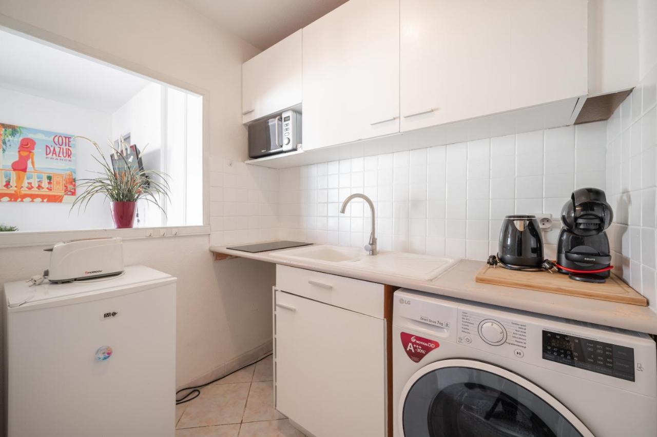 Appartement 4 Pers A 50M De La Plage, Avec Piscine โรกบรูน-กัป-มาร์แต็ง ภายนอก รูปภาพ